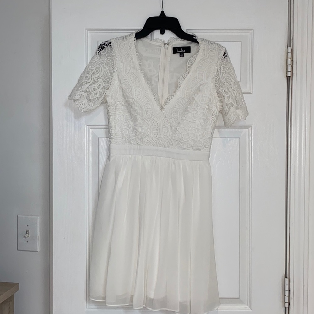 White dress